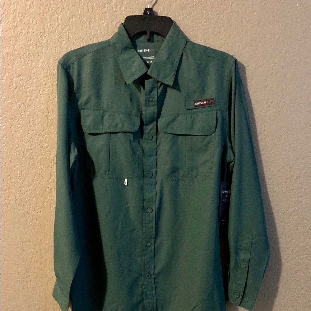 Swiss Alps Small Fishing Shirt